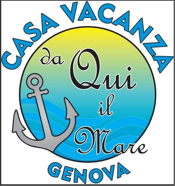 Da Qui, Il Mare Lägenhet Genua Exteriör bild